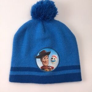 Toy Story 4 Winter Hat Woody And Spork Patch